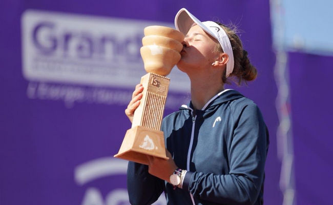 Страсбург. Крейчикова выиграла дебютный одиночный титул WTA