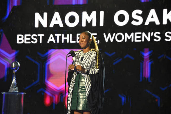 Наоми Осака названа лучшей спортсменкой года по версии ESPN