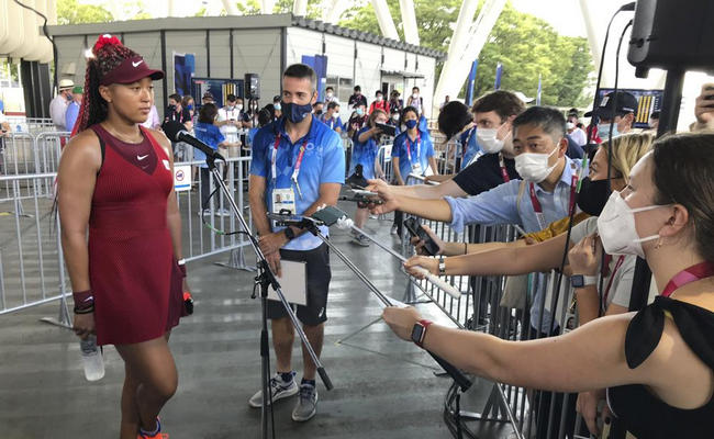 Наоми Осака: "Когда зажгла олимпийский огонь, меня переполняло чувство невероятной гордости"