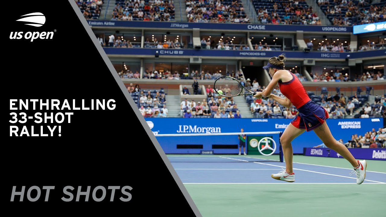 Свитолина и Халеп провели самый длинный розыгрыш на US Open (ВИДЕО)