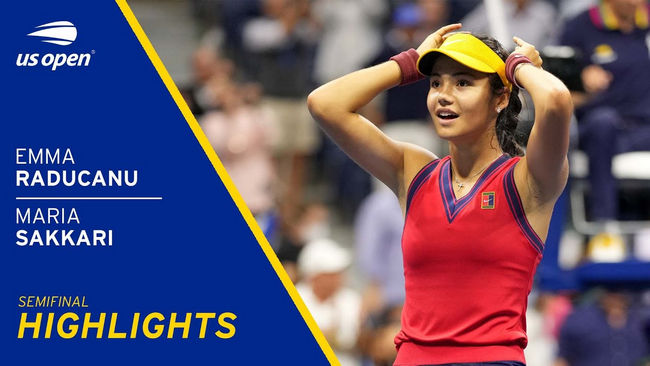 Обзор матча Эмма Радукану - Мария Саккари на US Open (ВИДЕО)