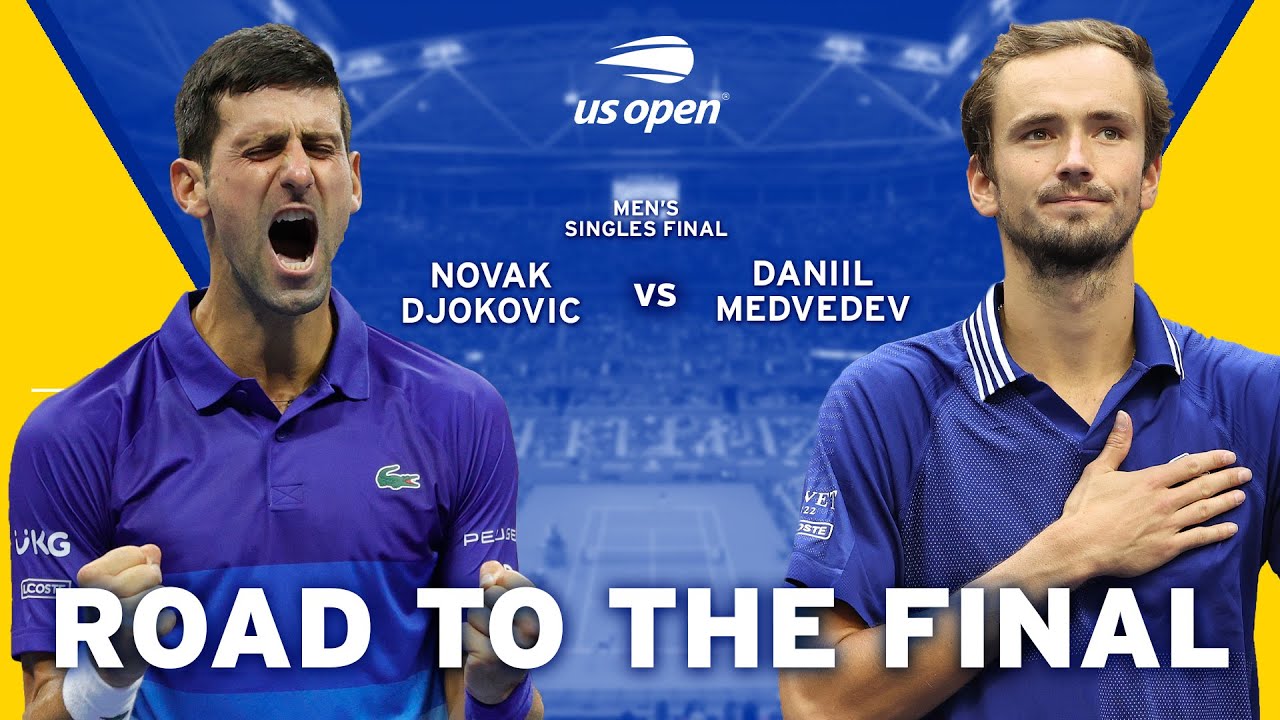 Новак Джокович - Даниил Медведев: путь к финалу на US Open (ВИДЕО)