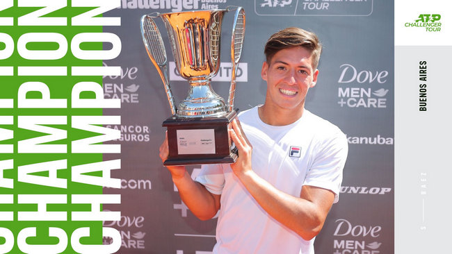ATP Challenger Tour. 20-летний аргентинец установил новый рекорд на "челленджерах". Табернер выиграл третий титул в сезоне