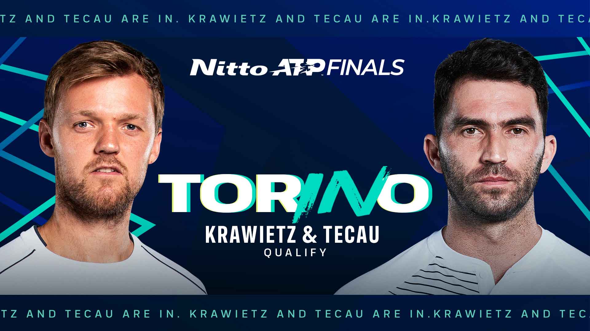 Еще два дуэта прошли квалификацию на Итоговый турнир ATP
