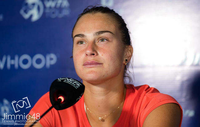 Арина Соболенко: "После первого матча я не хотела снова сдаваться"