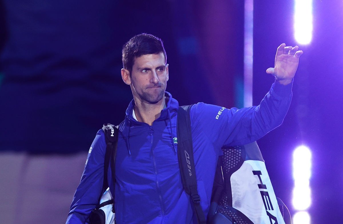 ATP Finals. Джокович оформил вторую победу в матчах с Руудом