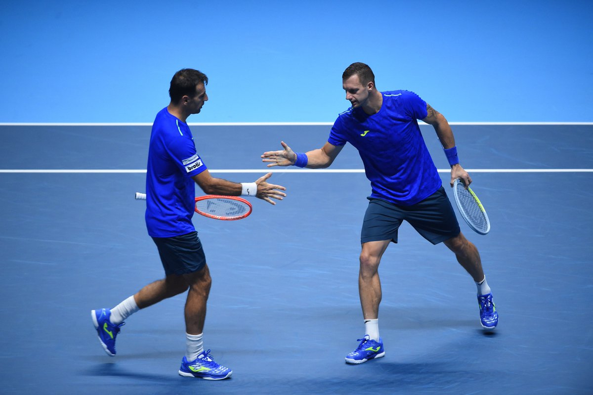ATP Finals. Додиг и Полашек поспорят с первыми сеяными за выход в полуфинал