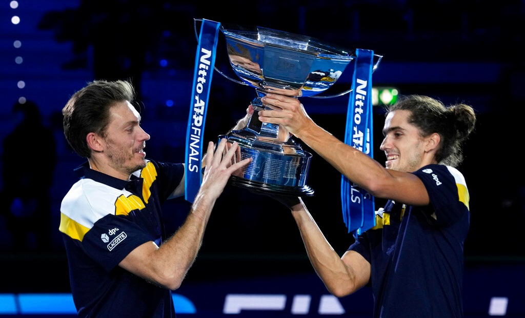 ATP Finals. Маю и Эрбер во второй раз стали победителями Итогового турнира