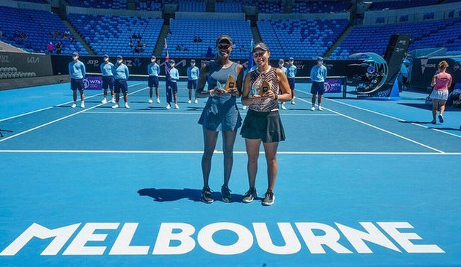 Melbourne Summer Set 1. Мухаммад и Пегула выиграли финальный матч в парном разряде