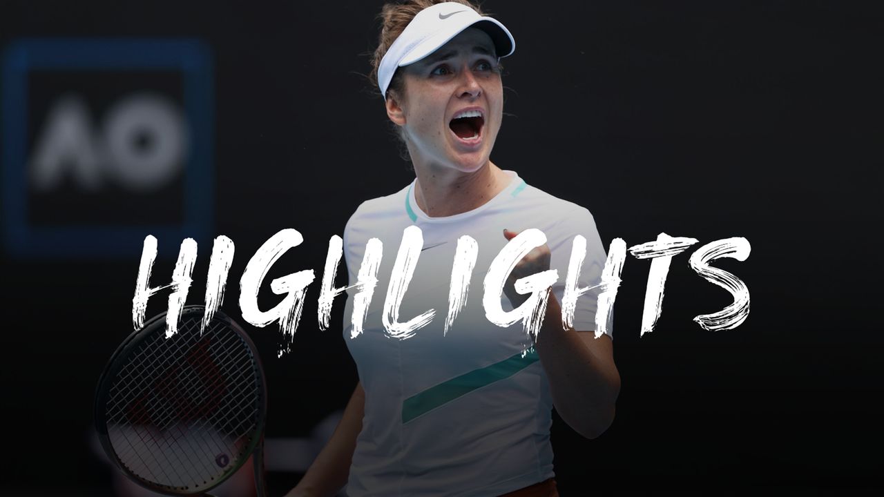 Обзор матча Элина Свитолина - Фиона Ферро на Australian Open (ВИДЕО)