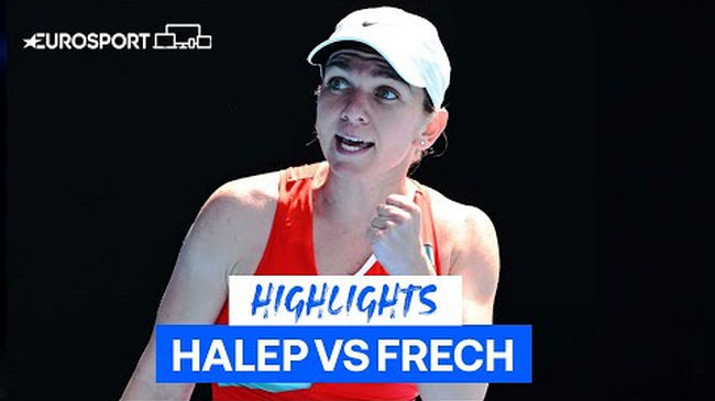 Обзор матча Симона Халеп - Магдалена Френх на Australian Open (ВИДЕО)