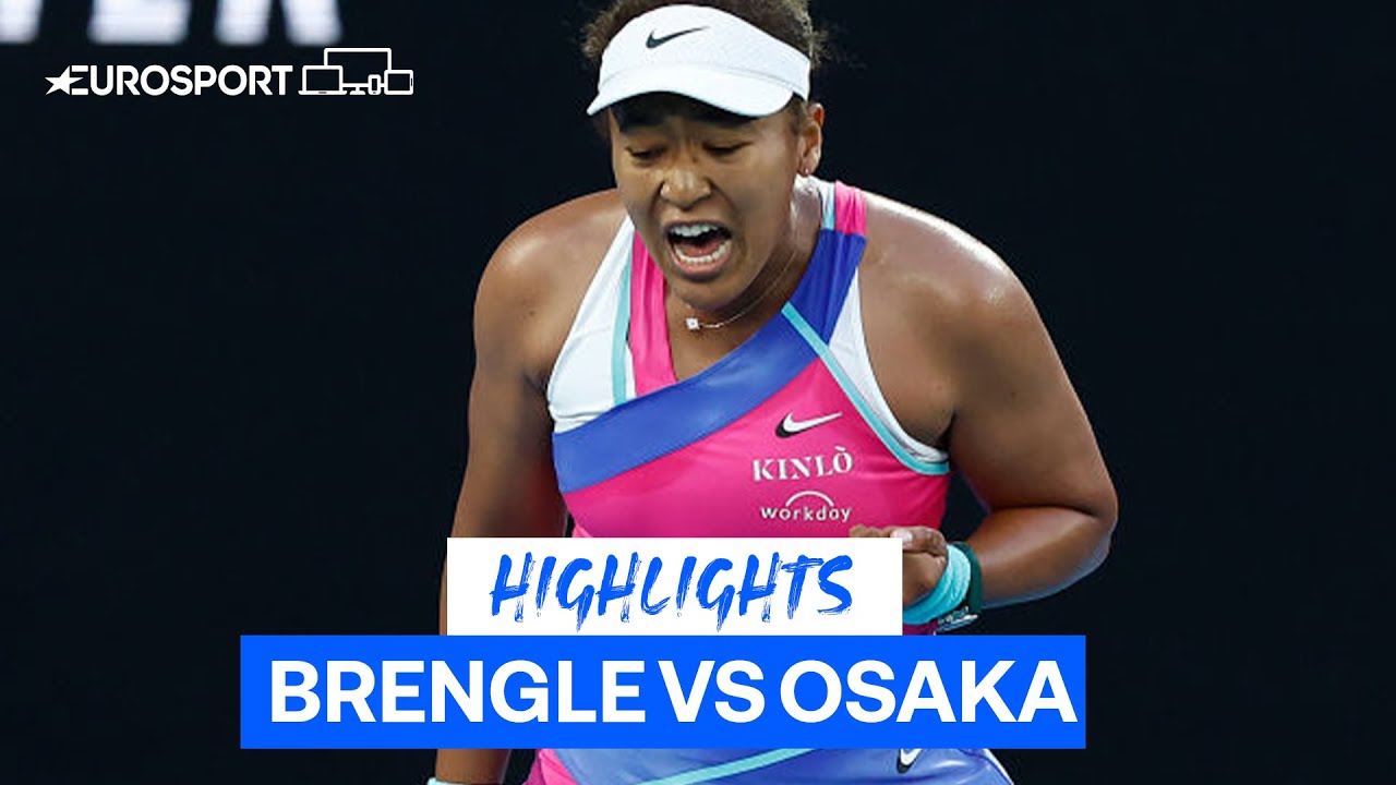 Обзор матча Наоми Осака - Мэдисон Бренгл на Australian Open (ВИДЕО)