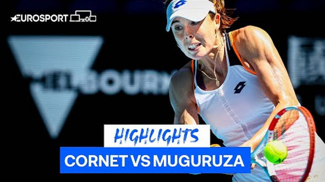 Обзор матча Ализе Корне - Гарбинье Мугуруса на Australian Open (ВИДЕО)