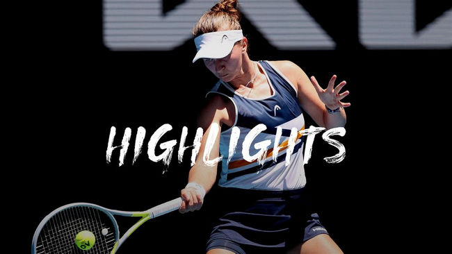 Обзор матча Барбора Крейчикова - Елена Остапенко на Australian Open (ВИДЕО)