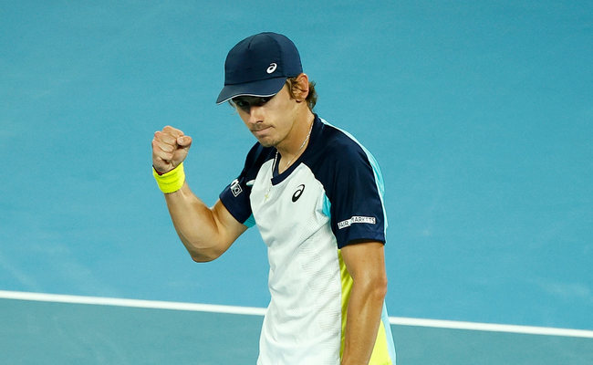Australian Open. Де Минор - единственный австралиец, вышедший в четвёртый круг