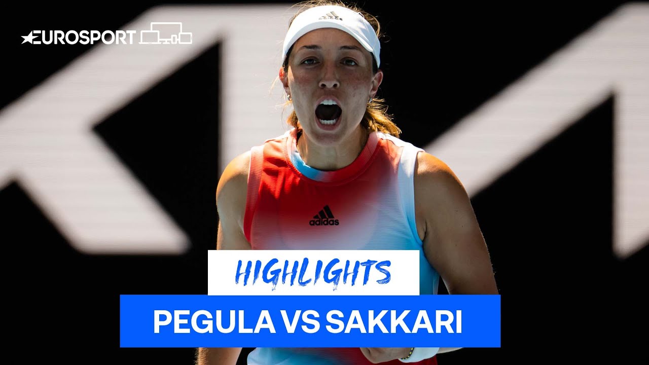 Обзор матча Джессика Пегула - Мария Саккари на Australian Open (ВИДЕО)