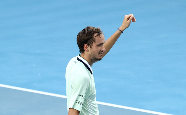 Australian Open. Медведев в четырёх сетах обыгрывает Кресси