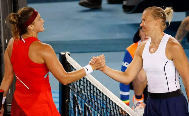 Обзор матча Кайя Канепи - Арина Соболенко на Australian Open (ВИДЕО)
