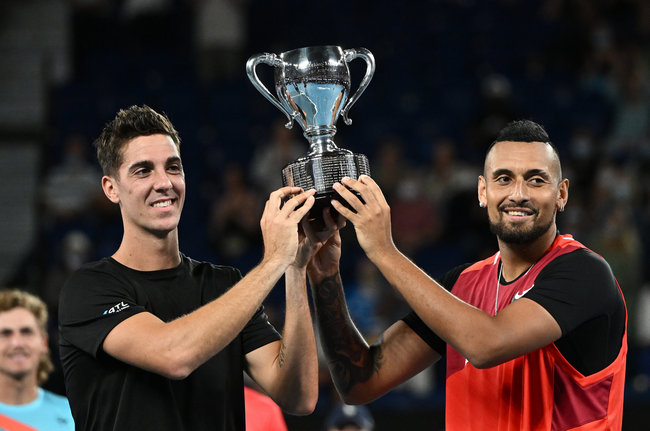 Australian Open. Коккинакис и Кириос стали чемпионами парного турнира
