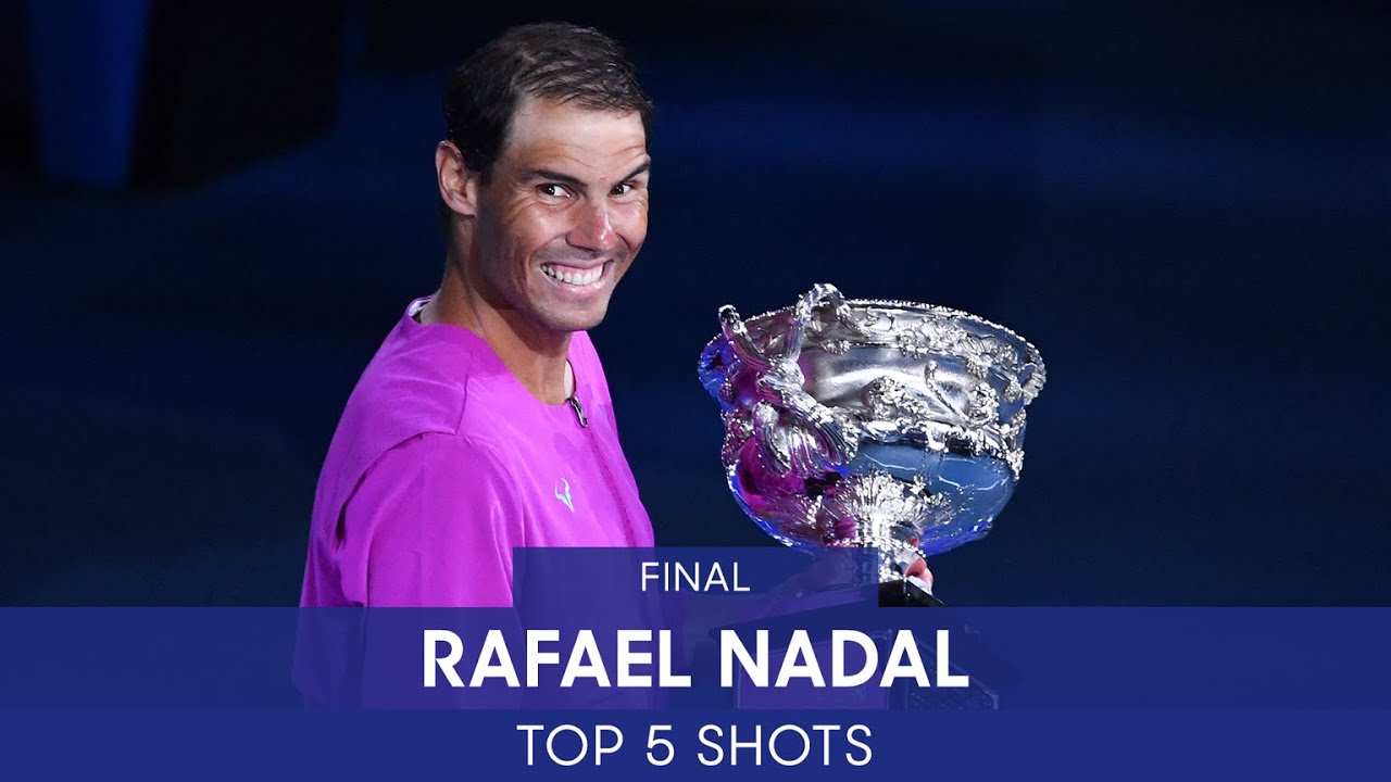 Пять лучших ударов Рафаэля Надаля в финале Australian Open (ВИДЕО)