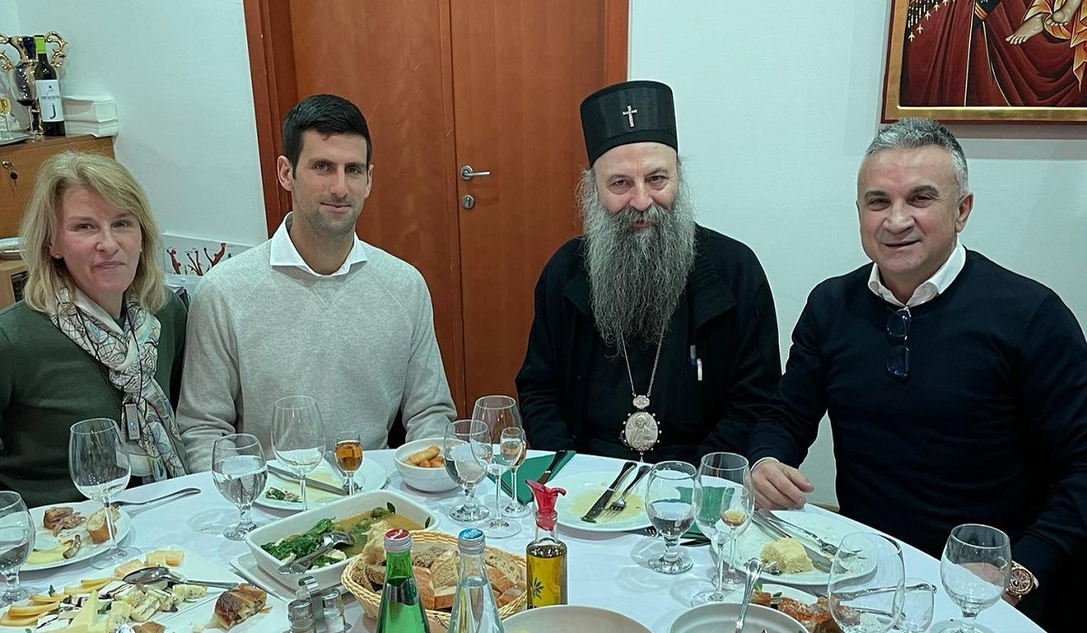 Новак Джокович встретился с Патриархом в Сербии и стал почетным гражданином Будвы