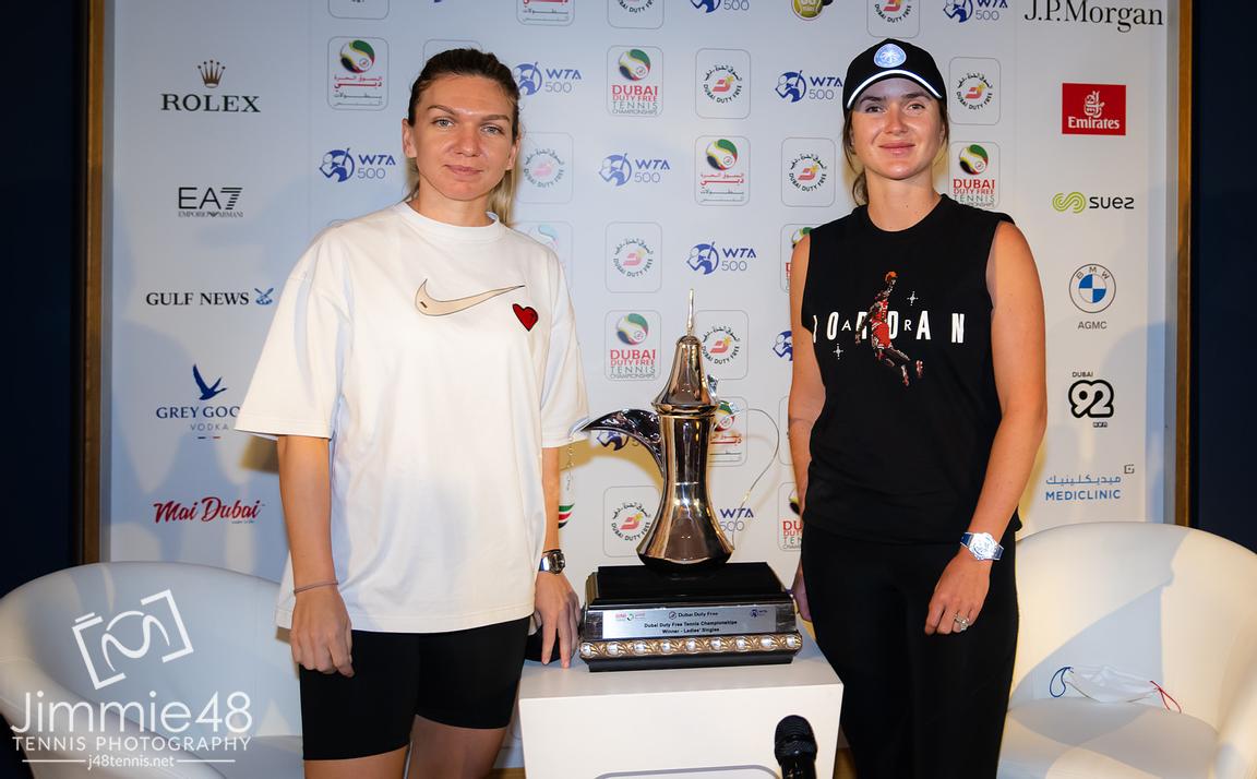 Элина Свитолина побывала на жеребьевке турнира в Дубае