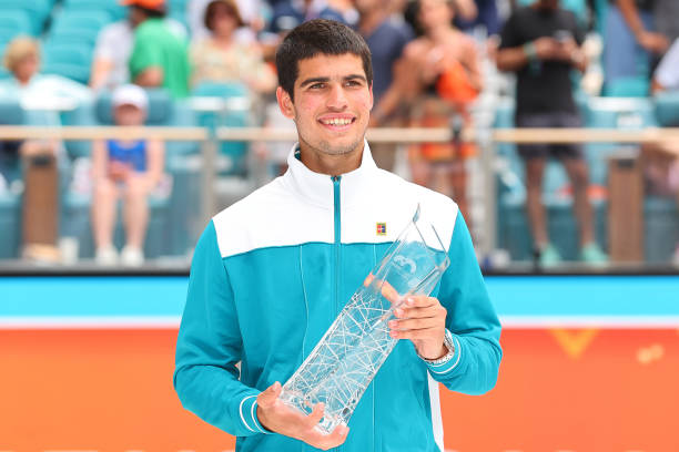 Майами. 18-летний Карлос Алькарас выиграл первый Мастерс в карьере
