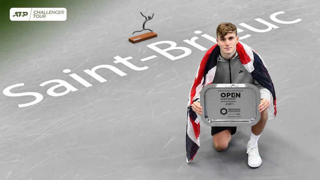 ATP Challenger Tour. 20-летний британец выиграл четвертый турнир в сезоне, Баньис завоевал пятнадцатый титул в карьере