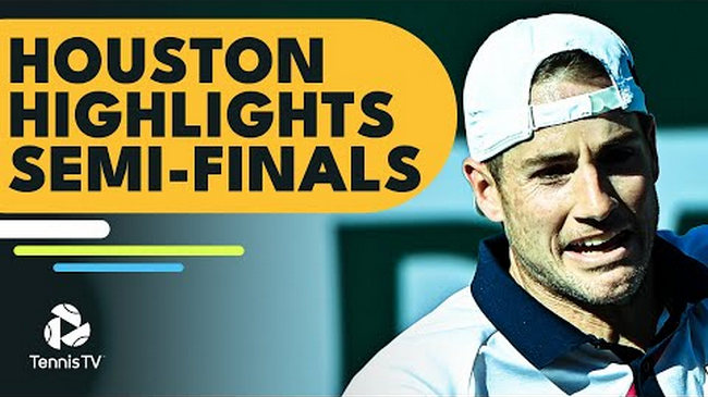 Обзор полуфиналов на турнире ATP в Хьюстоне (ВИДЕО)