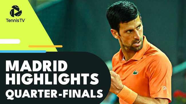 Обзор четвертьфиналов на турнире ATP в Мадриде (ВИДЕО)