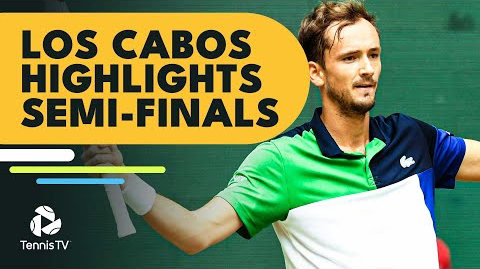 Обзор полуфиналов на турнире ATP в Лос-Кабосе (ВИДЕО)