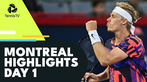 Обзор матчей понедельника на турнире ATP в Монреале (ВИДЕО)