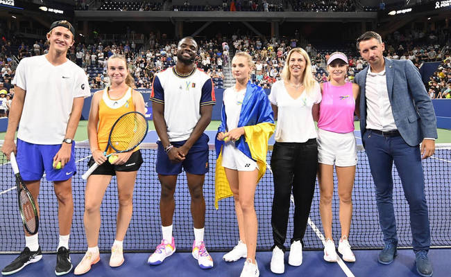Украинские теннисисты, Швёнтек, Надаль и другие собрали более 1 миллиона долларов на благотворительном матче