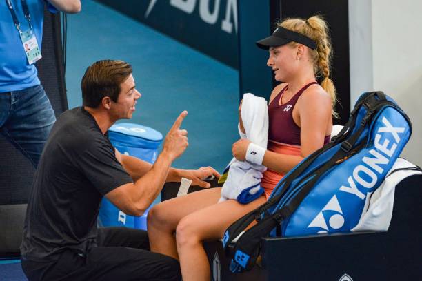 Даяна Ястремская провела тренировку на US Open вместе с бывшим тренером