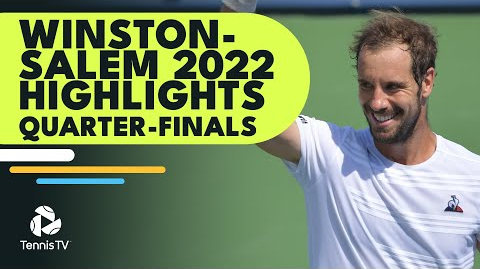 Обзор четвертьфиналов на турнире ATP в Уинстон-Сейлеме (ВИДЕО)