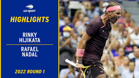 Обзор матча Ринки Хиджиката - Рафаэль Надаль на US Open (ВИДЕО)