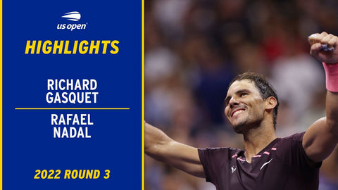 Обзор матча Ришар Гаске - Рафаэль Надаль на US Open (ВИДЕО)