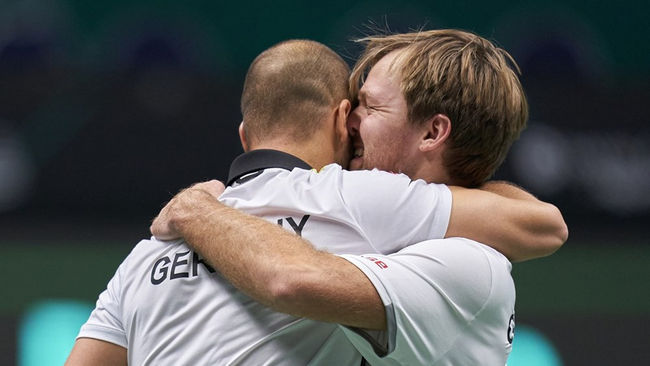 Davis Cup Finals. Германия прервала серию поражений от Франции, испанцы начали участие с победы