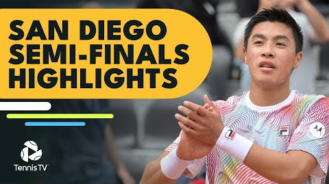 Обзор полуфиналов на турнире ATP в Сан-Диего (ВИДЕО)