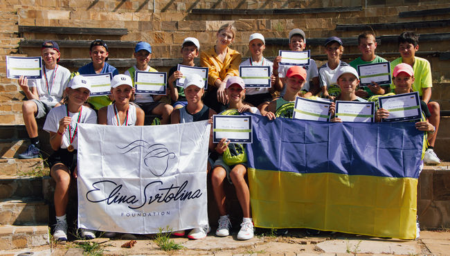 Фонд Элины Свитолиной в четвертый раз провел тренировочный лагерь для юных теннисистов