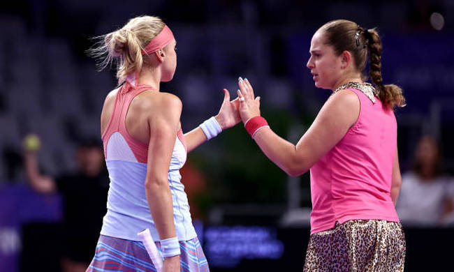 WTA Finals. Киченок и Остапенко одержали победу в заключительном матче в группе