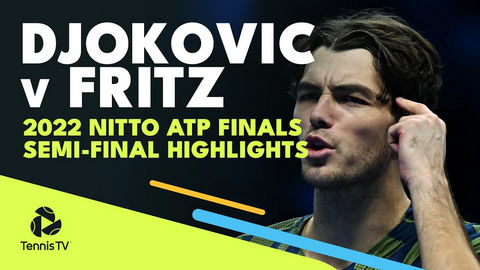 Обзор матча Новак Джокович - Тэйлор Фритц на ATP Finals (ВИДЕО)