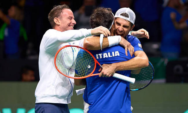 Davis Cup Finals. Збірна Італії вперше за вісім років вийшла до півфіналу