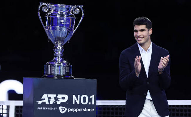 ATP Awards. Алькарас стал самым прогрессирующим игроком года, Руне назван лучшим новичком сезона