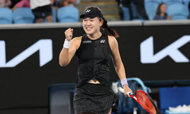 Australian Open. Чжу Линь выбила шестую ракетку мира на пути в 1/8 финала