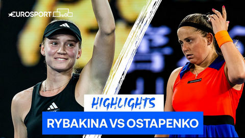 Обзор матча Елена Рыбакина - Елена Остапенко на Australian Open (ВИДЕО)