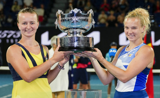 Australian Open. Крейчикова и Синякова второй год подряд стали чемпионками турнира