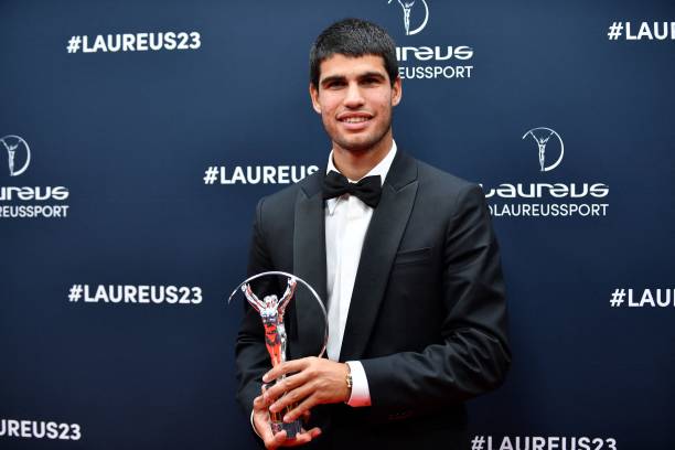 Карлос Алькарас получил престижную спортивную награду от "Laureus"