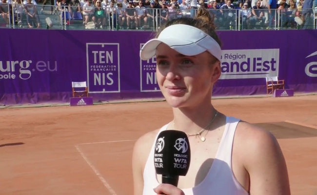 Еліна Світоліна: "Сьогодні я провела чудовий матч, але це не пік моїх можливостей"