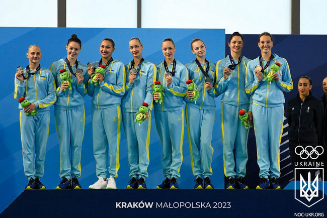 Сборная Украины выиграла семь медалей в третий день Европейских игр в Кракове